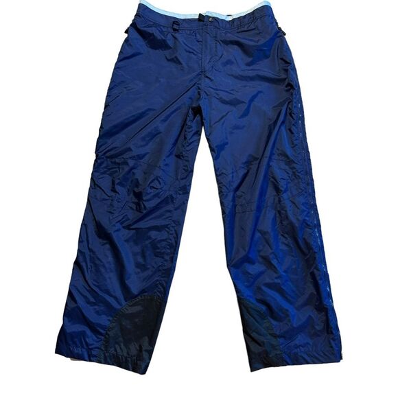 ZX Endurance Unisex Blue Wind Track Rain Pants Size Large - Picture 1 of 12